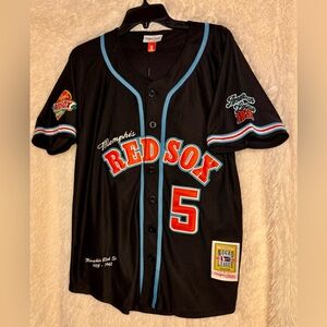 NWT Headgear Classics Memphis Red Sox Negro League Jersey Size Small